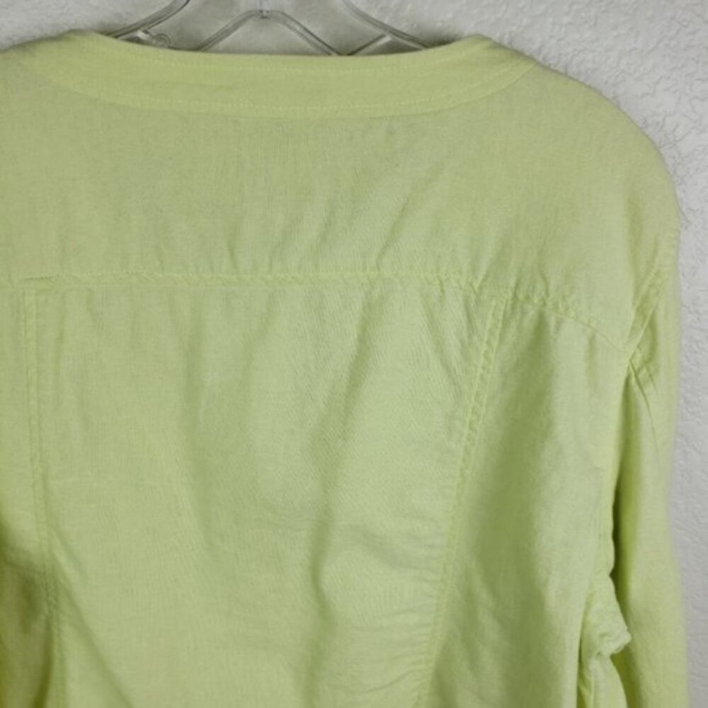 Pendleton Linen Blend Lightweight Jacket Lemon Ye… - image 6